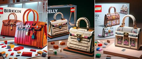 The Lego Hermes Birkin sets are something that we wish were 